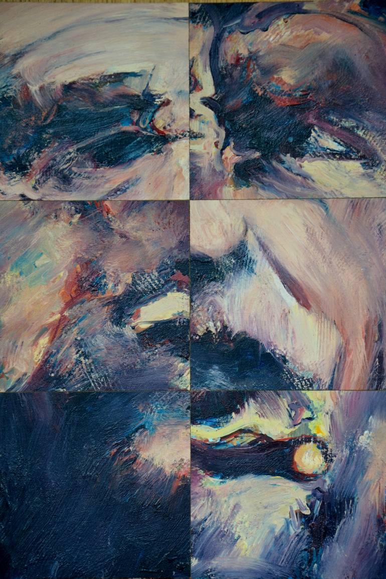 770x1155 Saatchi Art A Fistful Of Relativity 2. Painting By David Thomas - Relativity Painting