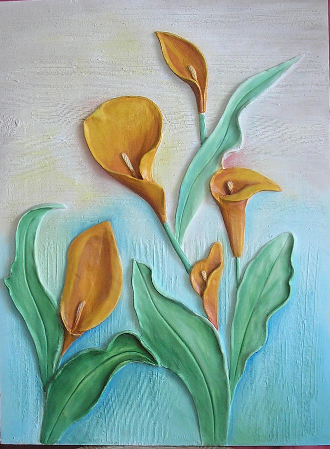 661x900 3 Dimensional Relief Painting Relief By Prity Jain - Relief Painting