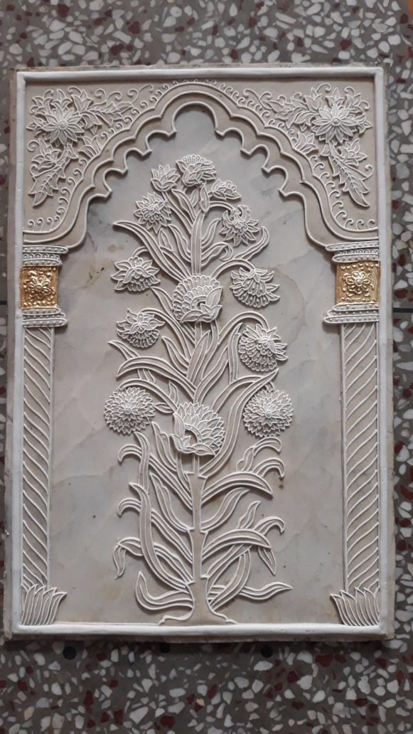 581x1032 Pin By Seema Chauhan On Relief Art Paintings, Folk - Relief Painting