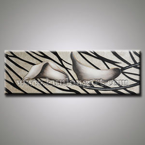 300x300 China Modern Original Relief Calla Lily Flower Oil Painting - Relief Painting On Canvas