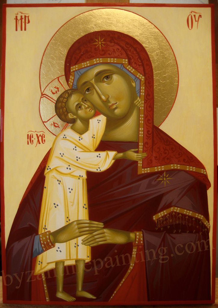 724x1024 Religious Icon Painting Chics Type - Religious Icon Painting