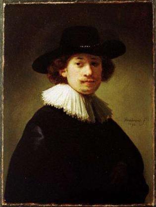 315x416 Lighting Styles - Rembrandt Lighting Painting