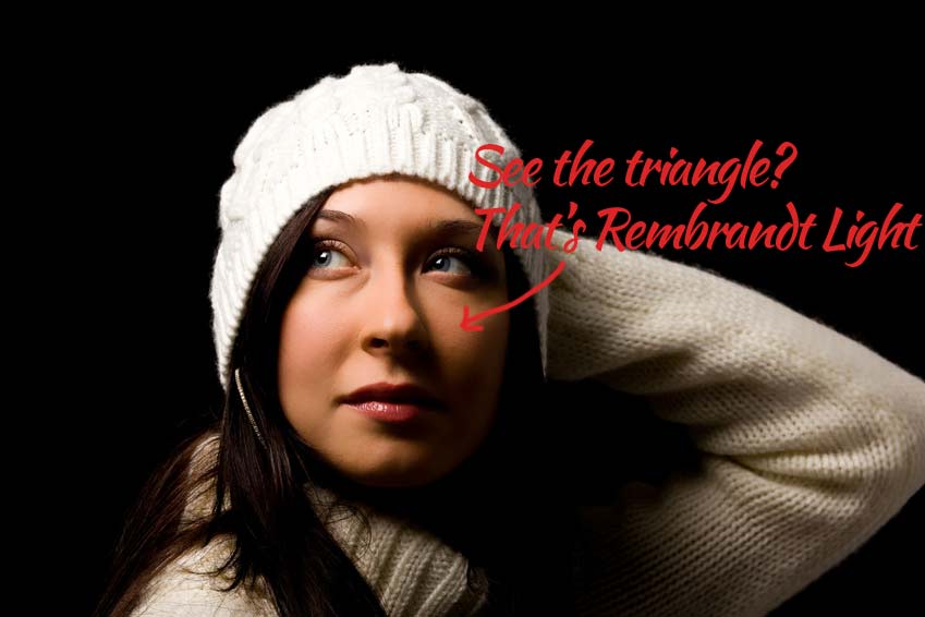 849x566 Rembrandt Lighting What It Is, How To Do It, Why It's Awesome! - Rembrandt Lighting Painting