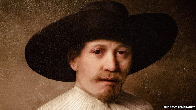 640x360 The 3d Printed - Rembrandt Painting