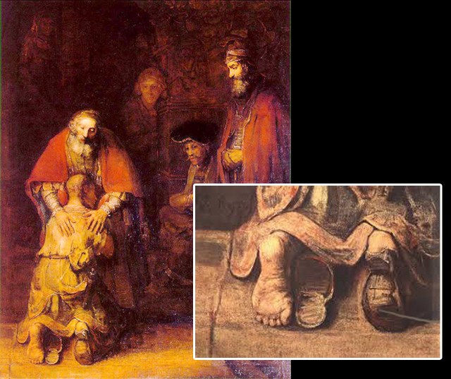 640x537 The Prodigal Son In Art 2x2 The Church Without A Building - Rembrandt Prodigal Son Painting