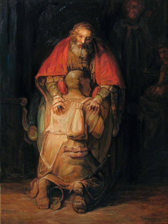 700x934 Marvelous Rembrandt Prodigal Son Painting Portrait Of Based On His - Rembrandt Prodigal Son Painting