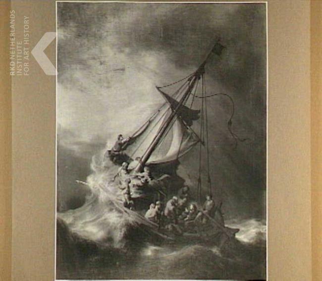 650x568 Rembrandt - Rembrandt Ship Painting