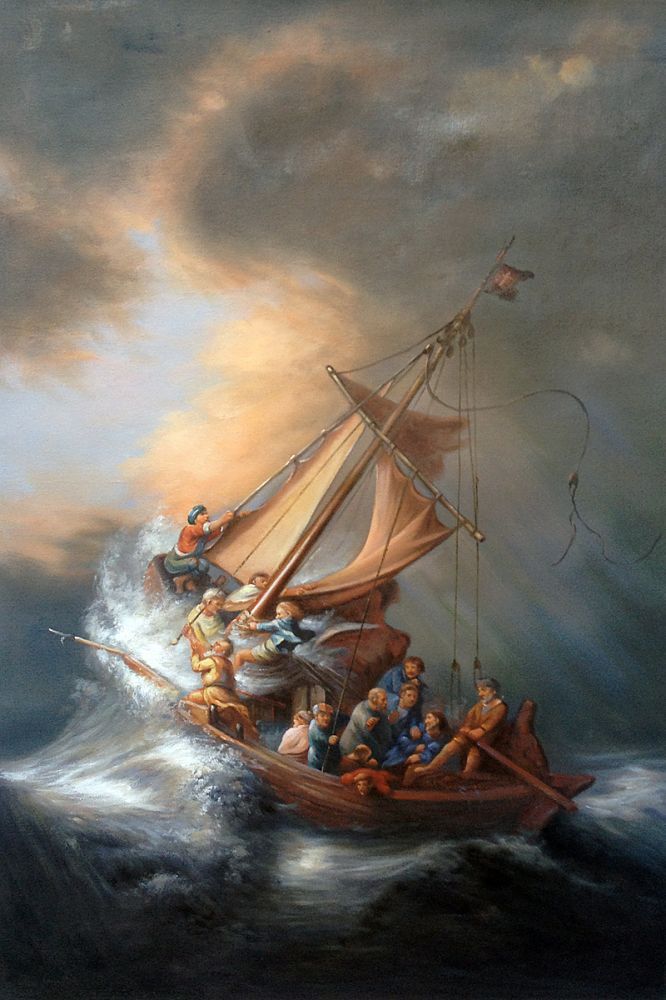 666x1000 Famous Artist Fridays Rembrandt Rembrandt, Paintings And Artist - Rembrandt Ship Painting