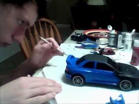 480x360 Painting Remote Control Car (Matte Black) - Remote Control Car Painting