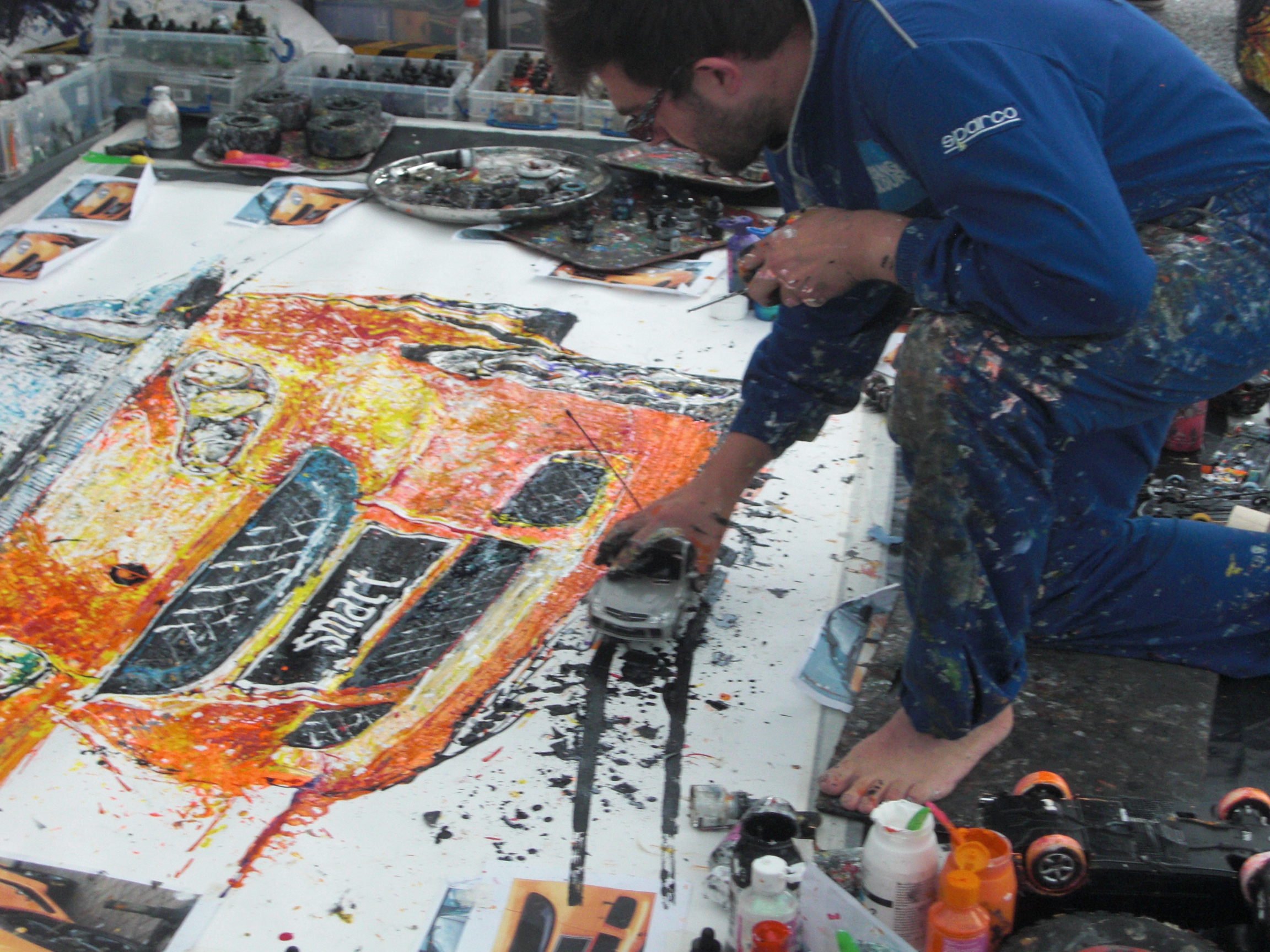 2304x1728 3d Car Artist - Remote Control Car Painting