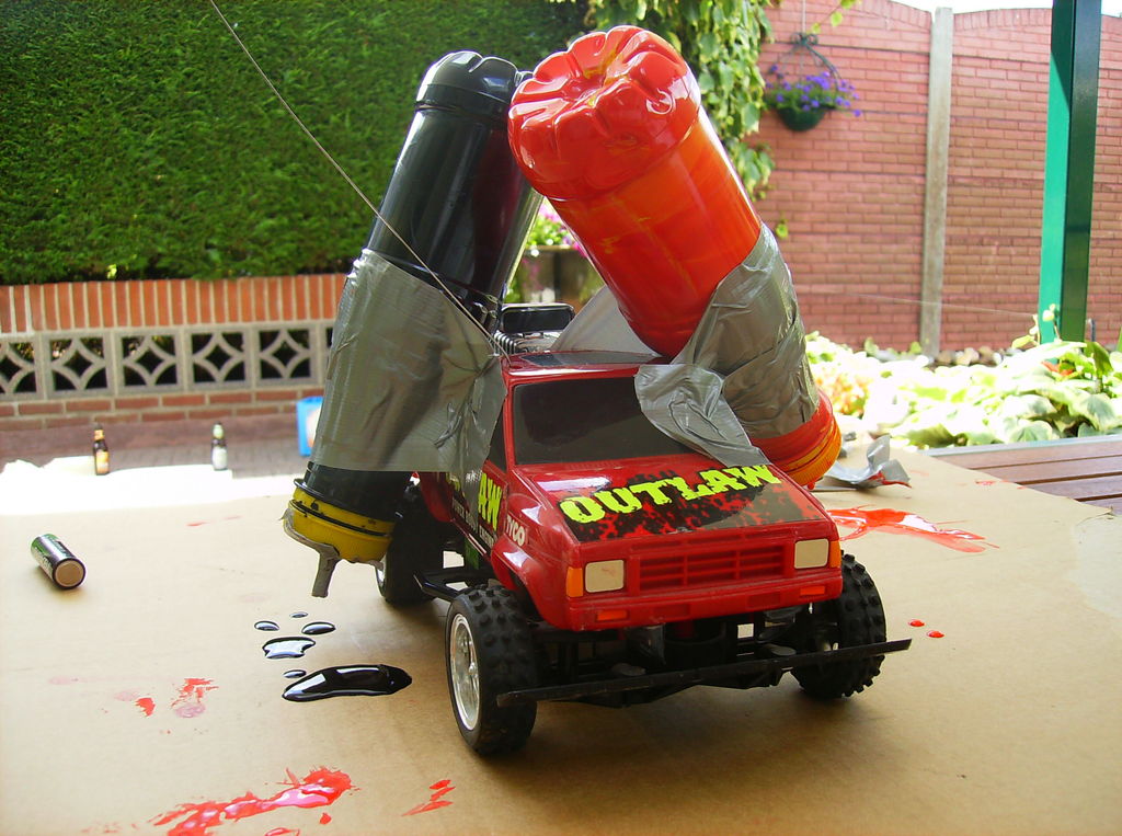 1024x763 Remote Control Car Graffiti 5 Steps - Remote Control Car Painting