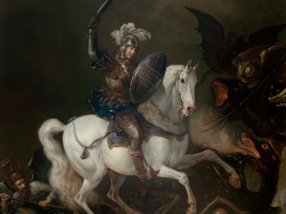 560x420 Heaven, Hell, And Earth In The Middle Ages And Renaissance - Renaissance Knight Painting