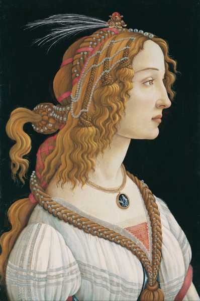 398x600 Italian Renaissance Art - Renaissance Lady Painting