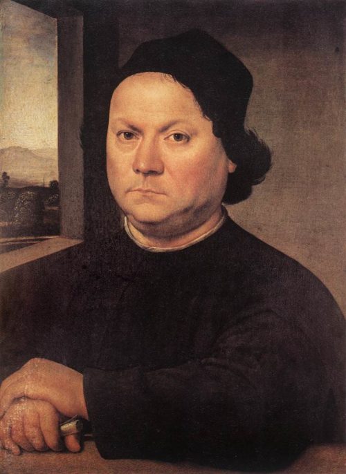 500x686 Leonardo Da Vinci - Renaissance Man Painting