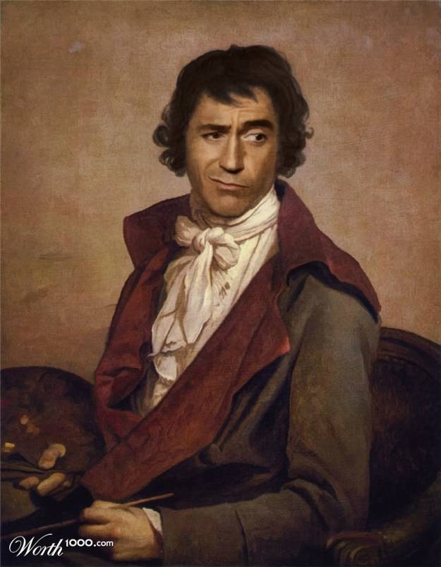 625x803 Paintings Of Popular Celebrities Look Right Out Of The Renaissance - Renaissance Man Painting