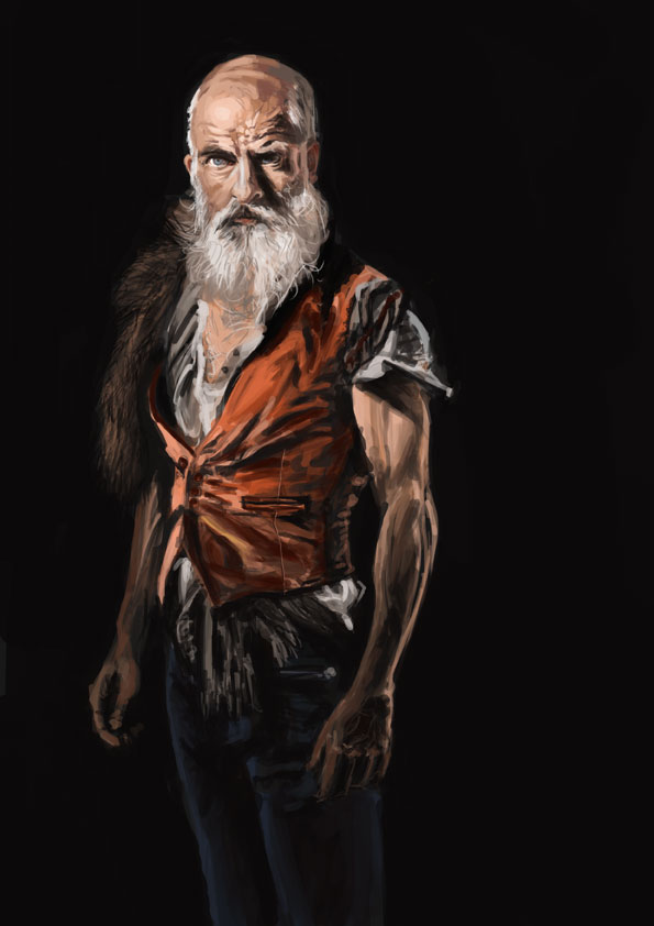 595x842 Renaissance Man Nassib Azar - Renaissance Man Painting