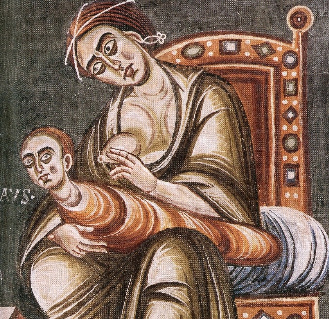 679x657 The Fugliest Babies Of Renaissance Art - Renaissance Painting Baby