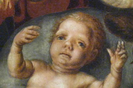 461x305 Ugly Babies From The Renaissance Era Lazer Horse - Renaissance Painting Baby