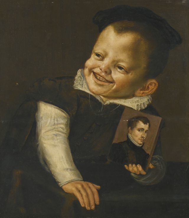 640x737 Centuries Old Dutch Renaissance Faces Make Hilarious New Iphone - Renaissance Painting Baby