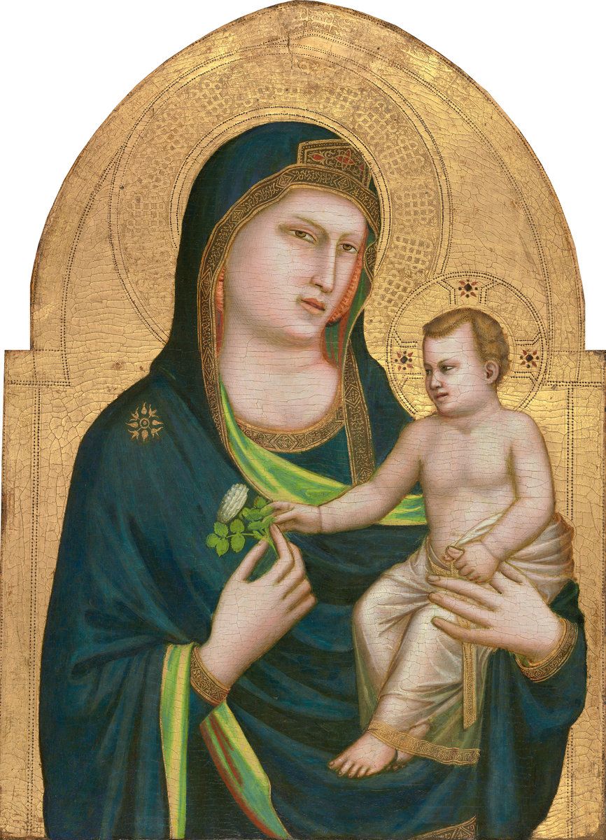 866x1200 Giottoltbr Gtltigtmadonna And Childltigt, Probably 132030ltbr - Renaissance Painting Baby
