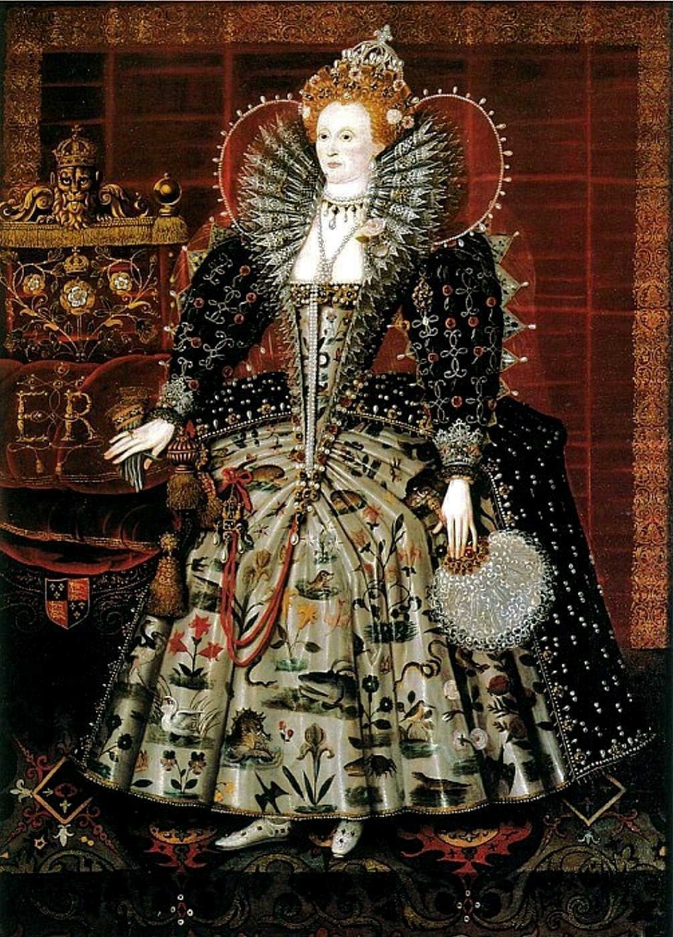 950x1322 It's About Time Queen Elizabeth I - Renaissance Queen Painting