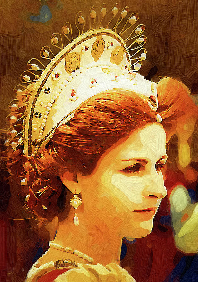 634x900 Renaissance Queen Painting By Clarence Alford - Renaissance Queen Painting
