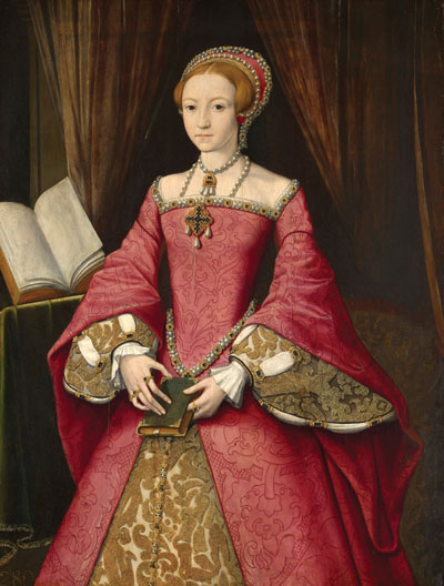 400x528 Royal Flourish A New Look - Renaissance Queen Painting