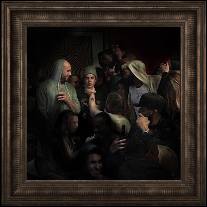 816x816 Photo Justin Bieber Getting Choked Inspires Series - Renaissance Style Painting