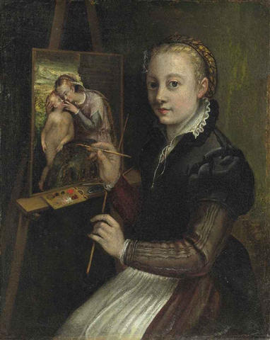382x480 Women Painters During The Italian Renaissance Artnet News - Renaissance Woman Painting