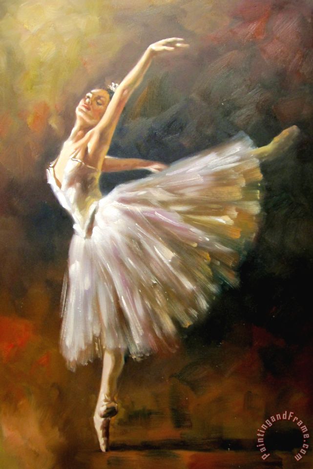 Renoir Ballerina Painting at PaintingValley.com | Explore collection of ...