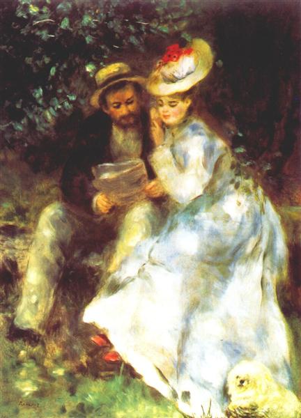 432x600 Confidences, 1875 - Renoir Ballerina Painting