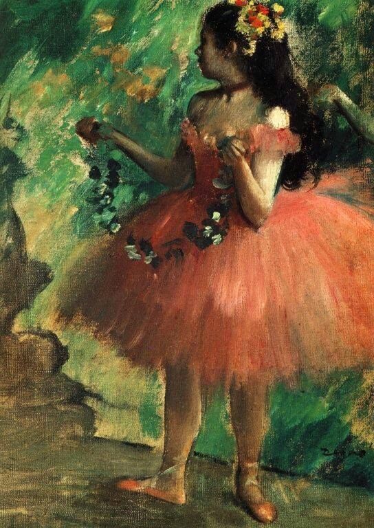 544x768 Edgar Degas Edgar Degas Edgar Degas - Renoir Ballerina Painting. 