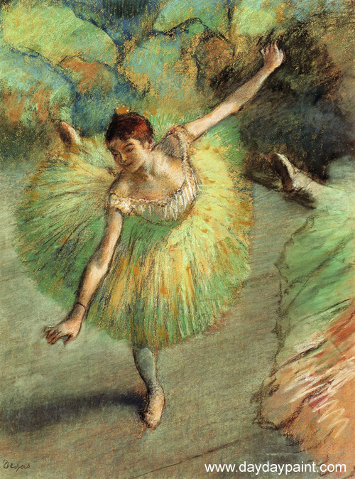 500x674 Renoir Ballerina Painting ~ Wcdf - Renoir Ballerina Painting