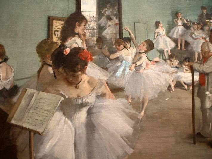 711x533 The 106 Best Art Images On Gustav Klimt, Klimt Art - Renoir Ballerina Painting