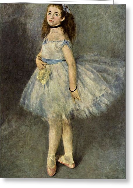 455x646 Ballerina Painting By Pierre Auguste Renoir - Renoir Ballerina Painting
