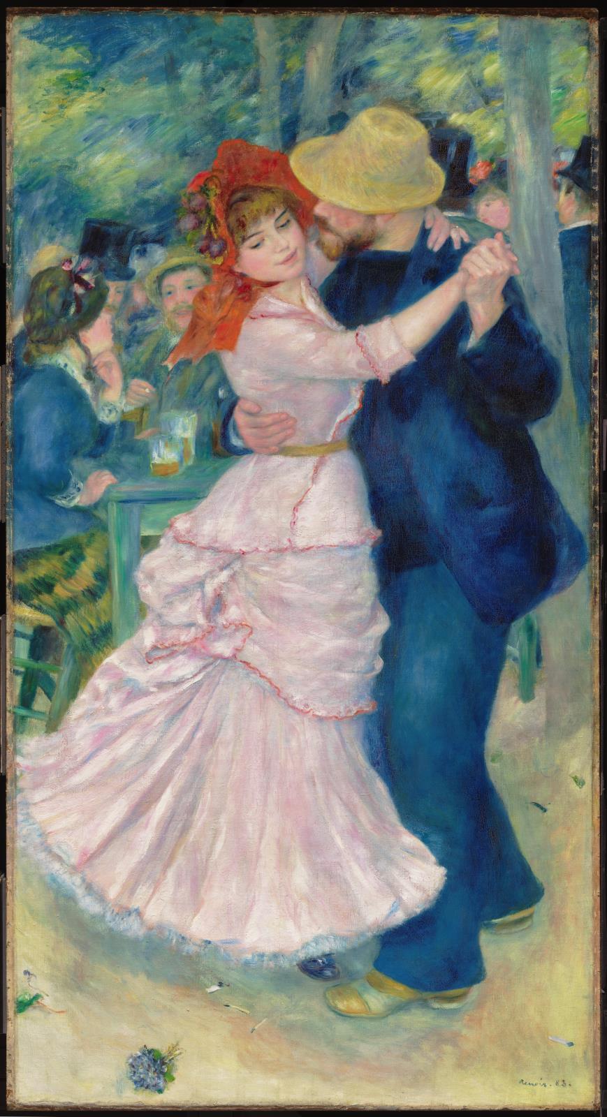 869x1600 Dance - Renoir Dance Painting