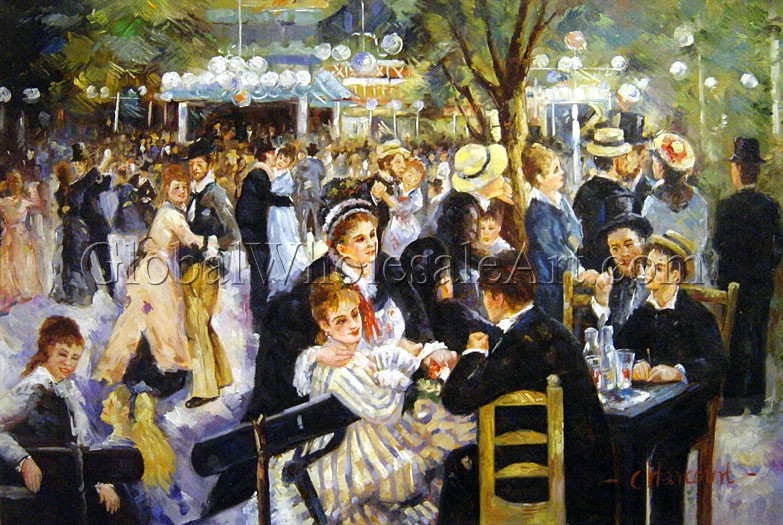 783x525 Pierre Auguste Renoir - Renoir Dance Painting