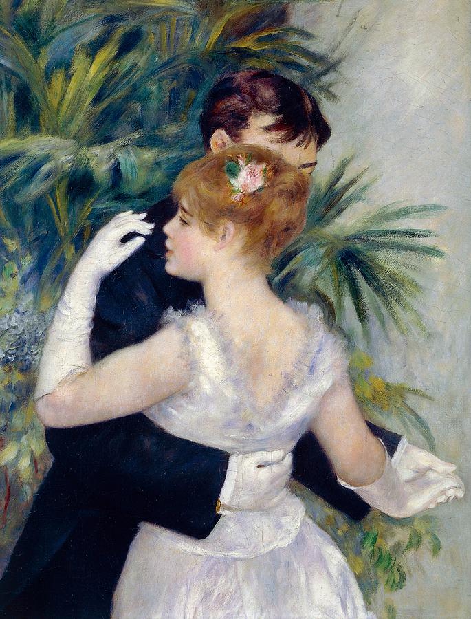 685x900 Dance In The City Painting By Pierre Auguste Renoir - Renoir Dance Painting