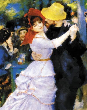 300x378 172 Best Inspiring Art Images On Artworks, Painting - Renoir Girl Painting