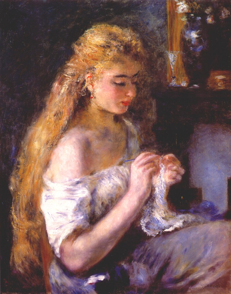 798x1015 Filepierre Auguste Renoir - Renoir Girl Painting
