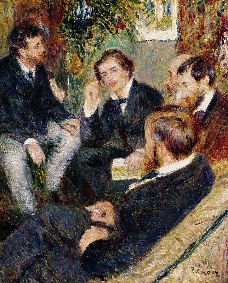 724x900 The Artist's Studio Rue Saint Georges Painting By Pierre Auguste - Renoir Painting