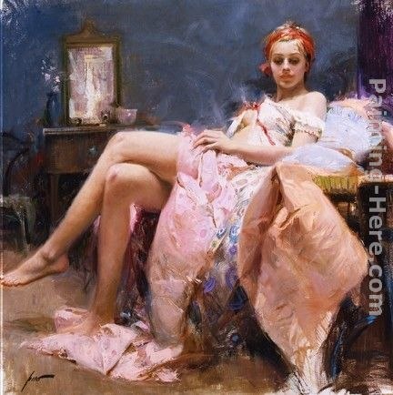 432x434 Pino Graceful Repose Painting Best Paintings For Sale - Repose Painting
