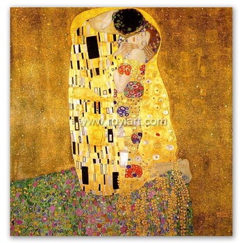 350x350 High Quality Gustav Klimt Reproduction Oil Painting Canvas Art - Reproduction Oil Painting On Canvas