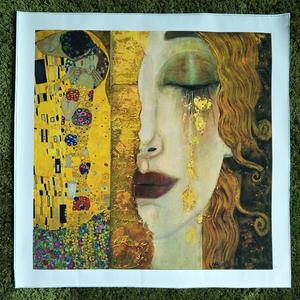 300x300 Xdr185 Golden Tears Gustav Klimt Paintings Reproduction Oil - Reproduction Oil Painting On Canvas