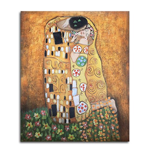 500x500 Oil Paintings Handmade Art On Canvas Wall Decorations Gustav Klimt - Reproduction Painting