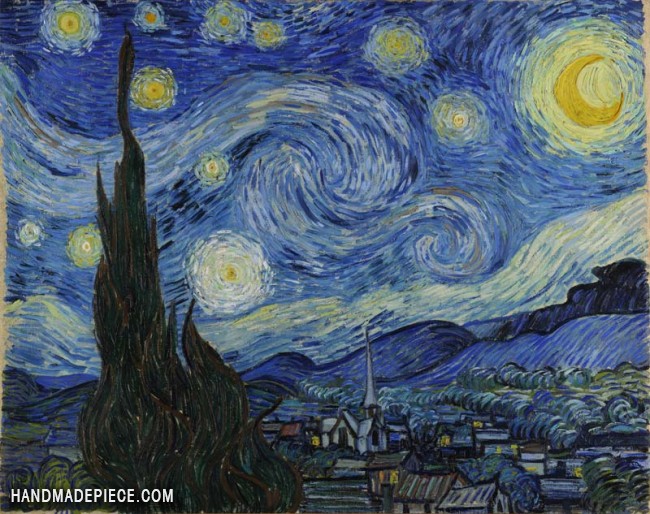 650x514 Vincent Van Gogh The Starry Night Reproduction - Reproduction Painting