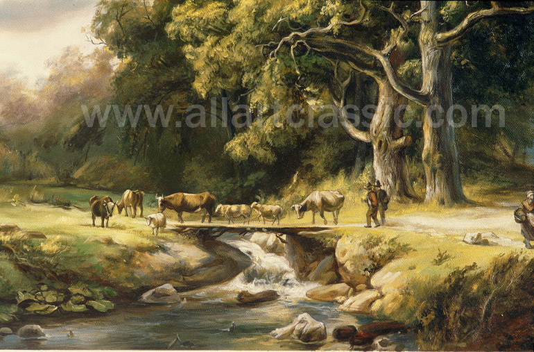 770x507 Koekkoek, Barend Reproductions Details - Reproductions Of Famous Painting