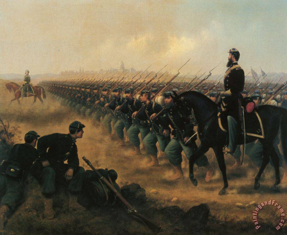 960x786 James Alexander Walker View Of The Grand Army Of The Republic - Republic Painting