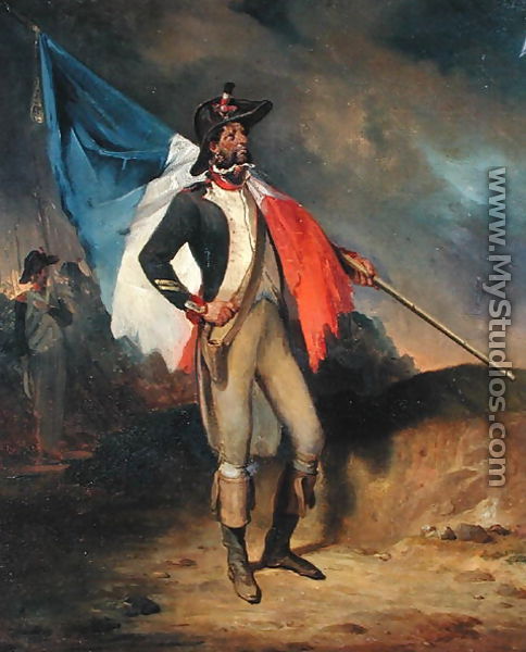 484x600 A Soldier Of The Republic By Nicolas Toussaint Charlet - Republic Painting