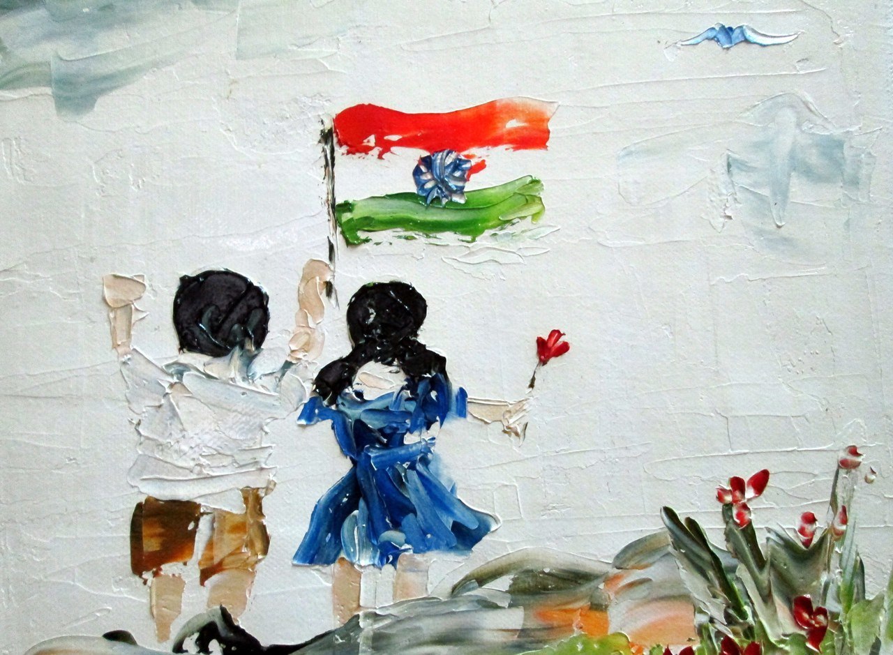 1280x939 Buy Republic Day By Neeta Bhapkar@ Rs. 4090. Codeart Nabr25 1212 - Republic Painting